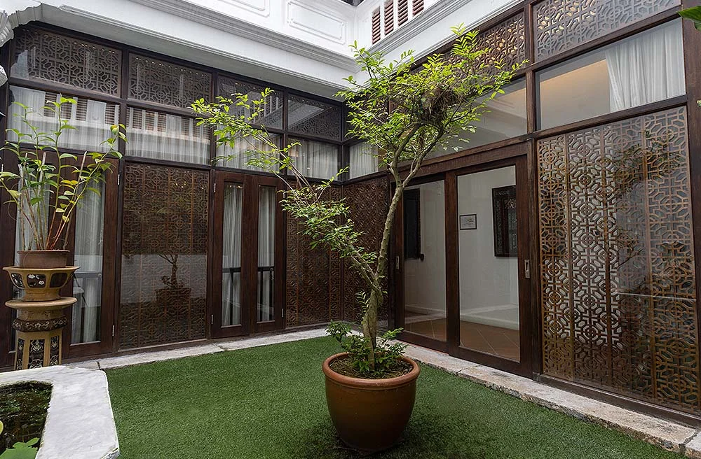 Hotel Puri Melaka inner courtyard